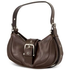 NEW‎ Osoi Brown Brocle Leather Bag